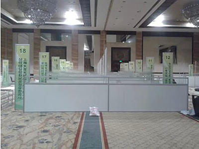 maxima booth system exhibtion stand for fair partition wall for international fair temporary aluminum stand