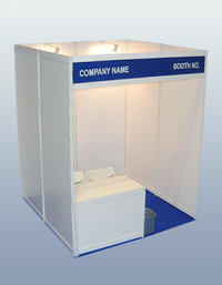 2X2x2.5M Octanorm shell scheme system booth