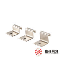 9MM/12MM/15MM/18MM Z shelve bracket for cross beam extrusion octanorm system booth