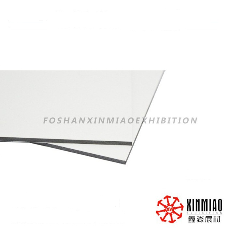 Waterproof and fireproof 3.5MM thickness PE panel sheet for modular octanorm system booth