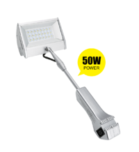2700-8000K 50W LED Long-arm floodlight with adaptor for tradeshow display stand